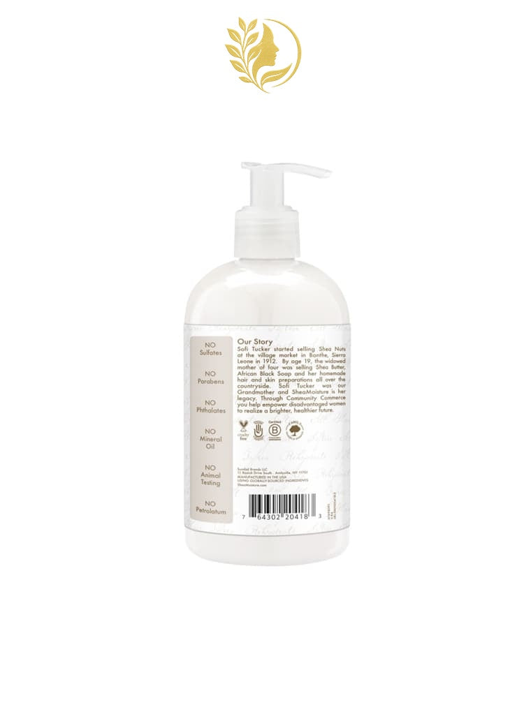 SHEAMOISTURE 2 100 % HUILE DE NOIX DE COCO VIERGE APRÈS-SHAMPOOING HYDRATANT QUOTIDIEN -384 ML-
