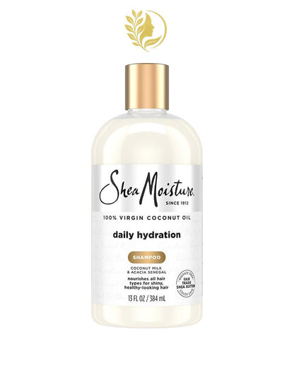 SHEAMOISTURE *2* 100 % HUILE DE NOIX DE COCO VIERGE SHAMPOOING HYDRATANT QUOTIDIEN - 384 ML -