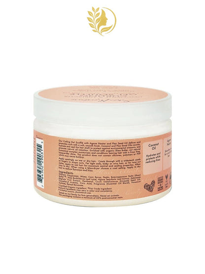 SHEAMOISTURE 3 CURLING GEL SOUFFLÉ BOUCLES ET BRILLANCE À LA NOIX DE COCO ET À L'HIBISCUS -340G-