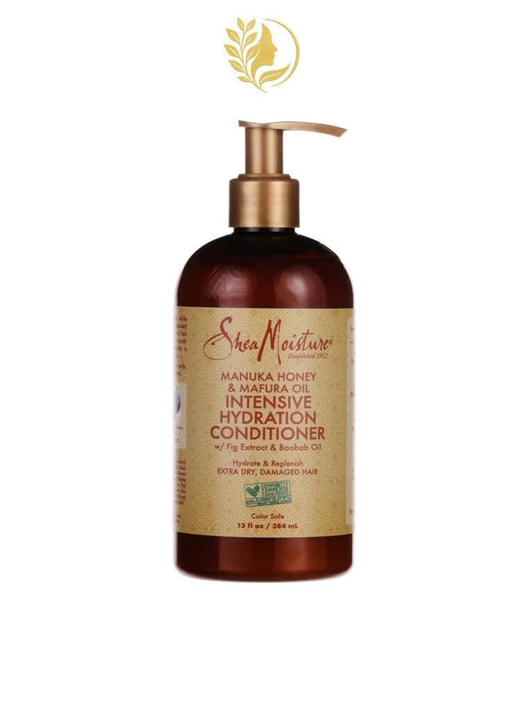 SHEAMOISTURE 5 APRÈS-SHAMPOING HYDRATANT INTENSIF POUR CHEVEUX ABÎMÉS -384 ML-