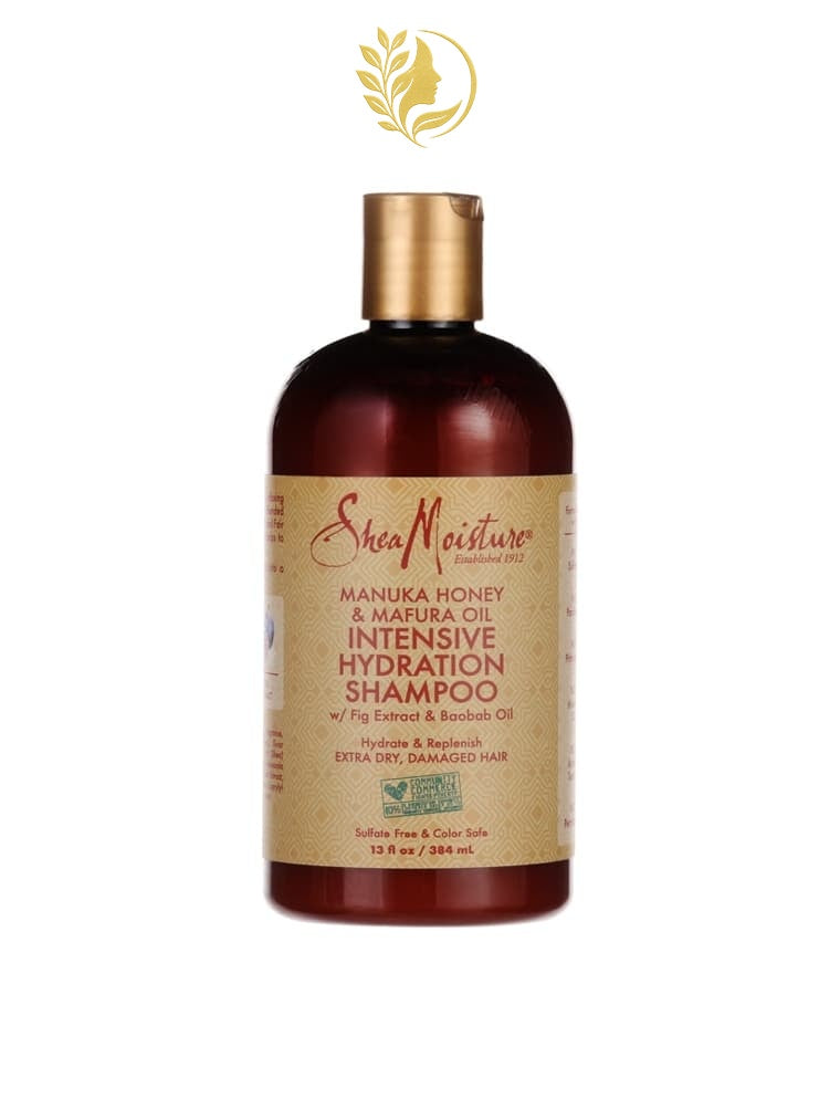 SHEAMOISTURE 5 MANUKA HONEY & MAFURA OIL SHAMPOOING HYDRATATION INTENSIVE -384 ML-
