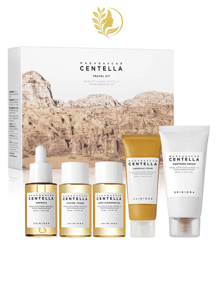 SKIN1004 MADAGASCAR CENTELLA TRAVEL KIT - COFFRET 5 EN 1 -