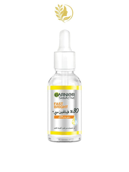 GARNIER FAST BRIGHT SÉRUM À LA VITAMINE C BOOSTER D'ÉCLAT - 30 ML -