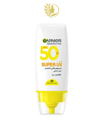 GARNIERSUPER UV SÉRUM SOLAIRE INVISIBLE SPF50+ VITAMIN C - 30 ML -