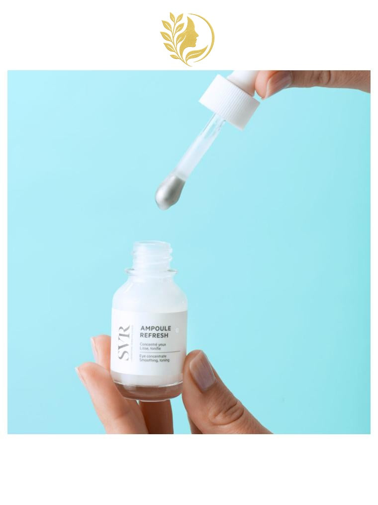 SVR AMPOULE REFRESH - CONCENTRÉ YEUX, LISSE, TONIFIE - 15 ML -