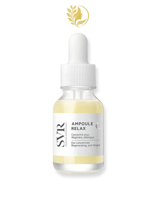 SVR AMPOULE RELAX - CONCENTRÉ YEUX, RÉGÉNÈRE, DÉFATIGUE - 15 ML -