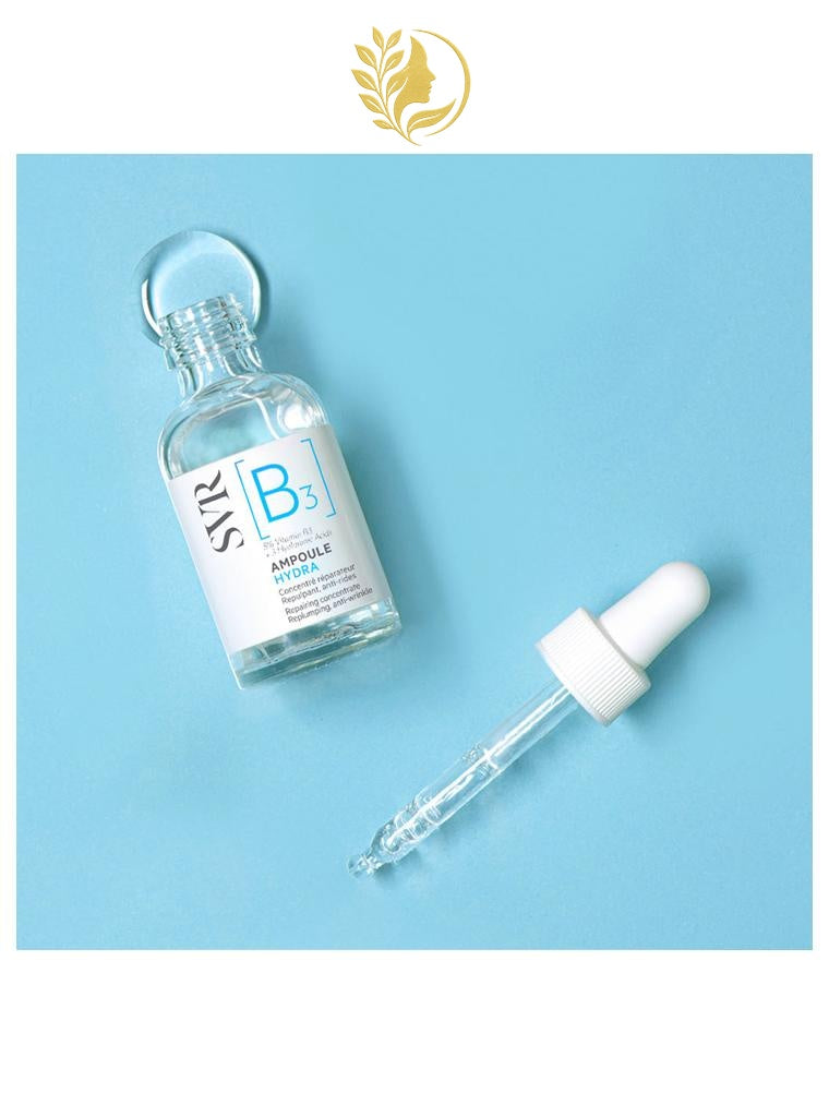 SVR (B3) AMPOULE HYDRA - CONCENTRÉ RÉPARATEUR. REPULPANT, ANTI-RIDES - 30 ML -