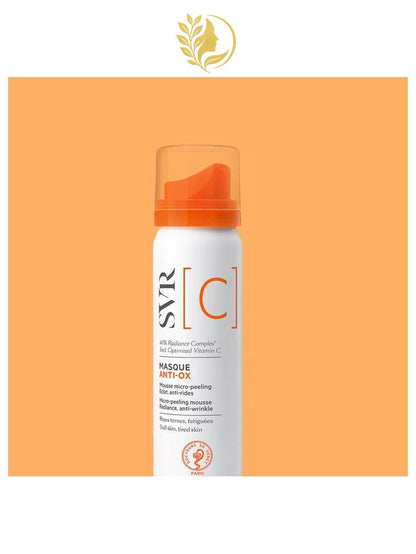 SVR [C] MASQUE ANTI-OX - MOUSSE MICRO-PEELING. ÉCLAT, ANTI-RIDES - 50 ML -