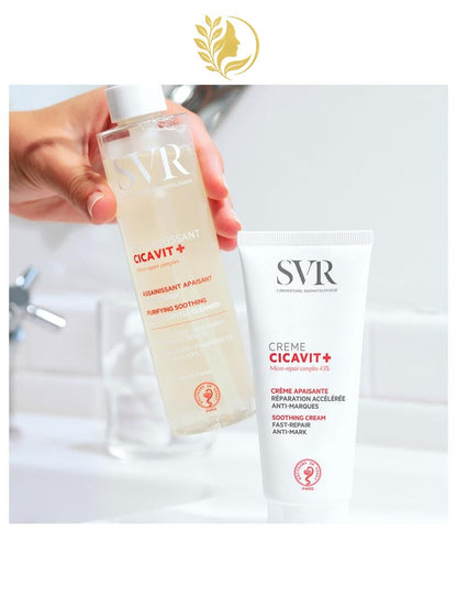 SVR CICAVIT+ CRÈME MAINS - PROTECTION INVISIBLE 8H. RÉPARATION ACCÉLÉRÉE - 75 GR -