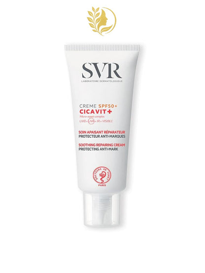 SVR CICAVIT+ CRÈME SPF50+ - SOIN APAISANT RÉPARATEUR, PROTECTEUR ANTI-MARQUES - 40 ML -