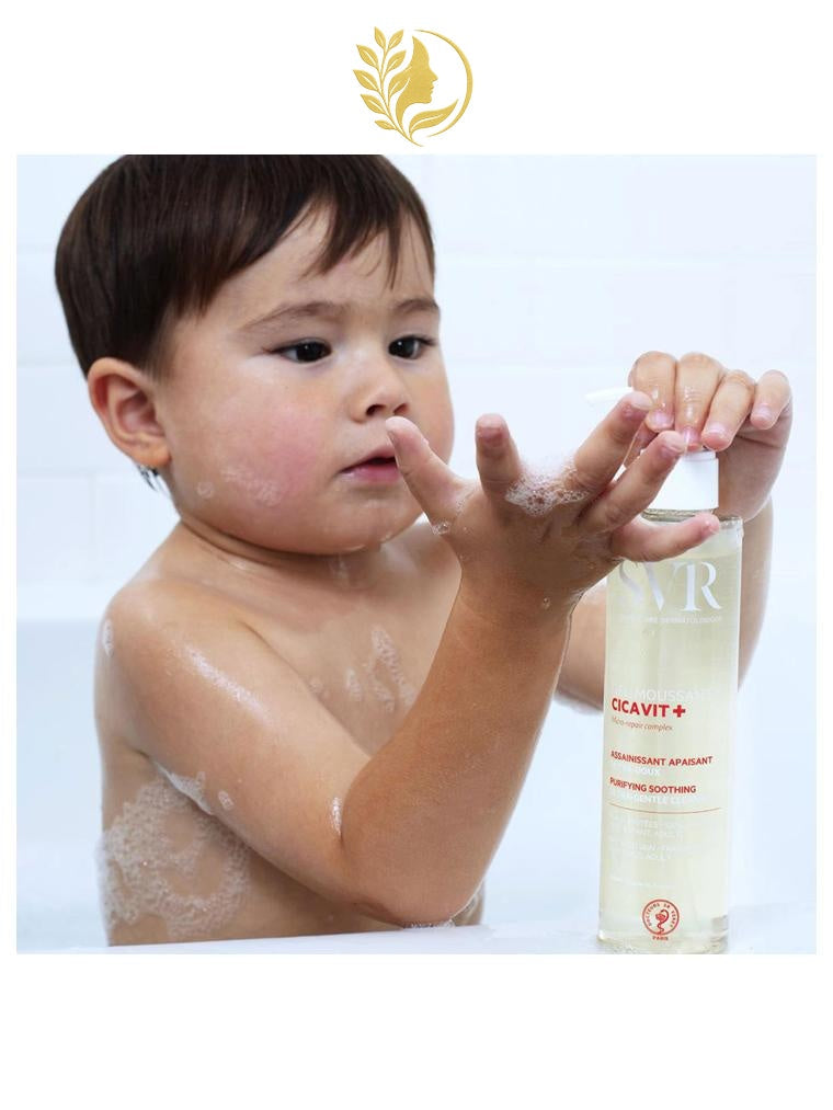 SVR CICAVIT+ GEL MOUSSANT - ASSAINISSANT APAISANT ULTRA-DOUX - 200 ML -