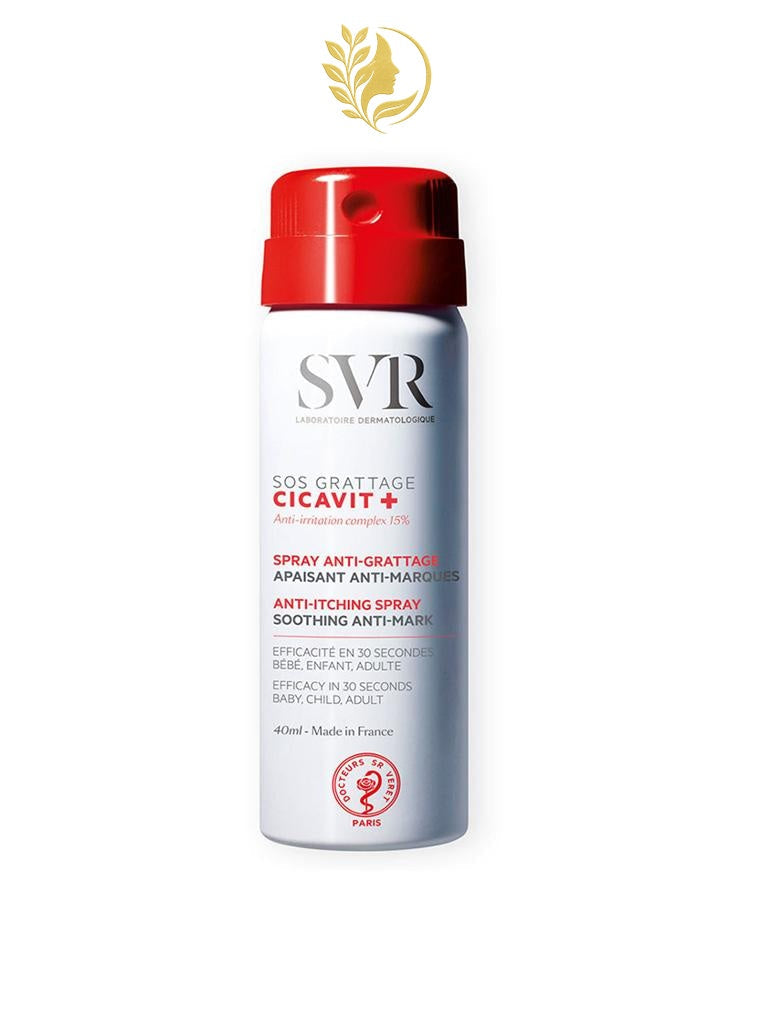 SVR CICAVIT+ SOS GRATTAGE - SPRAY ANTI-GRATTAGE APAISANT ANTI-MARQUES - 40 ML -