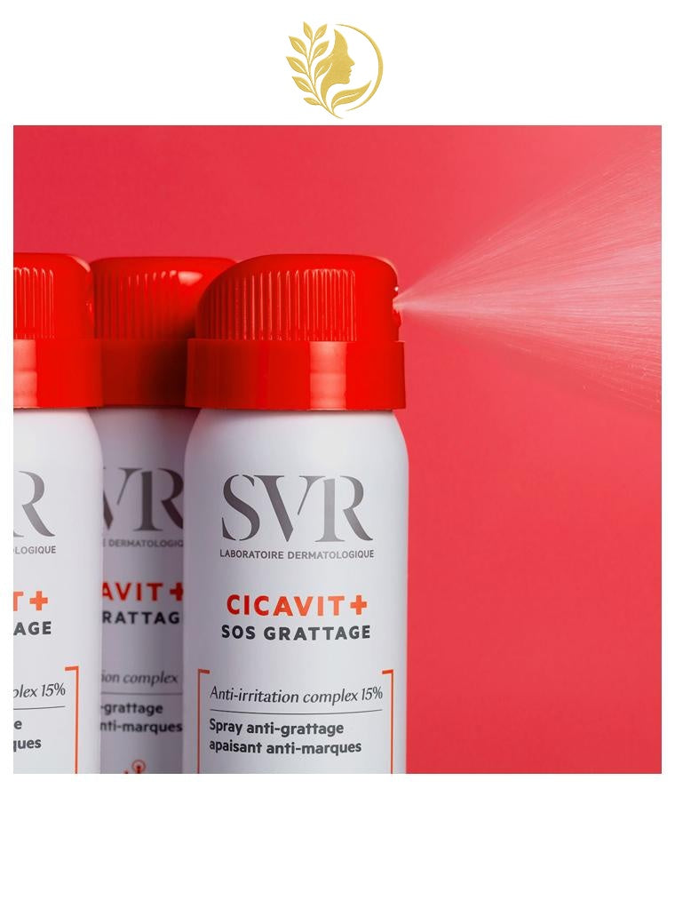 SVR CICAVIT+ SOS GRATTAGE - SPRAY ANTI-GRATTAGE APAISANT ANTI-MARQUES - 40 ML -