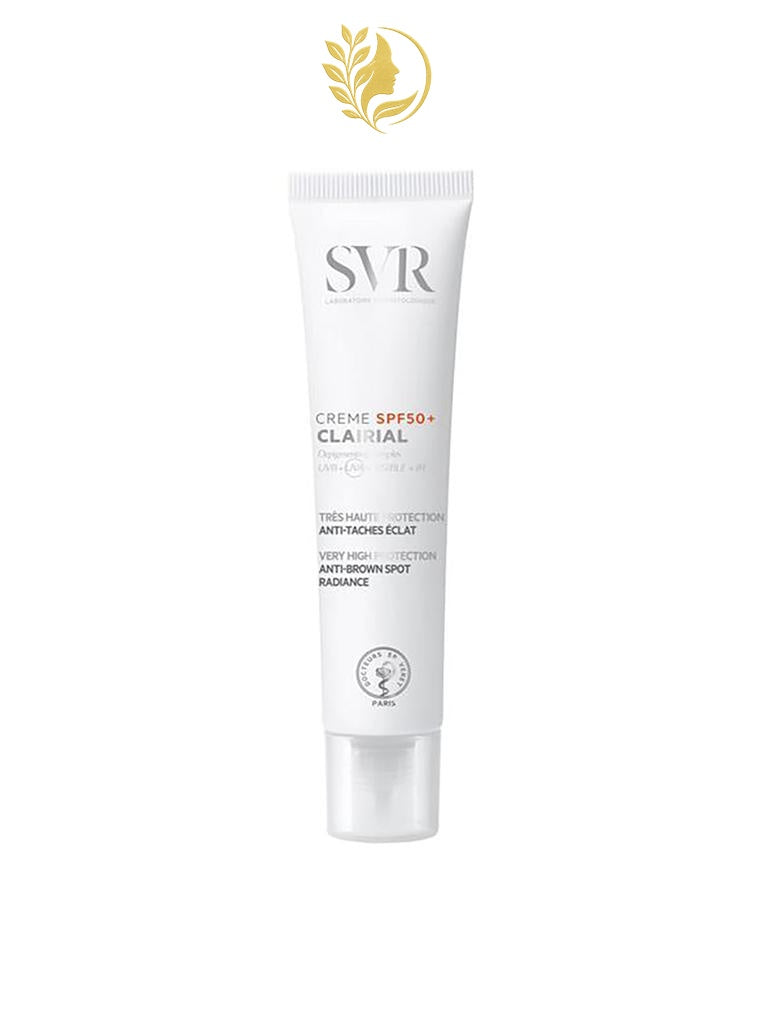 SVR CLAIRIAL CRÈME SPF50+ TRÈS HAUTE PROTECTION SOLAIRE ANTI-TACHES - 40 ML -