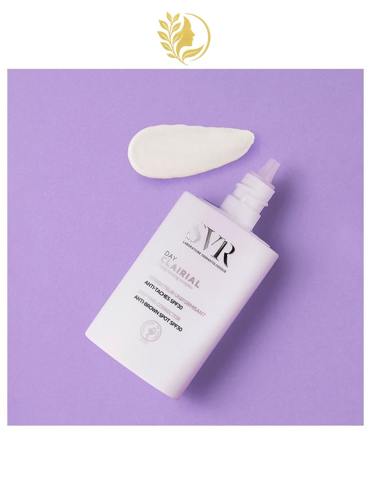 SVR CLAIRIAL DAY - CORRECTEUR UNIFORMISANT ANTI-TACHES SPF30 - 30 ML -