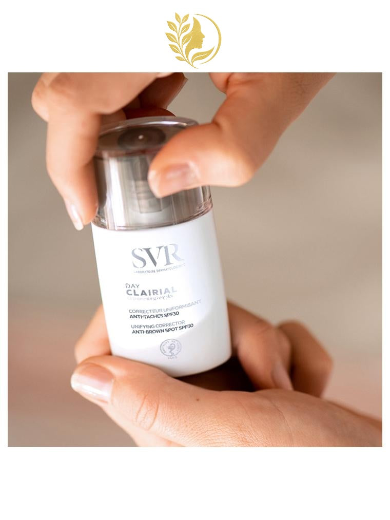 SVR CLAIRIAL DAY - CORRECTEUR UNIFORMISANT ANTI-TACHES SPF30 - 30 ML -