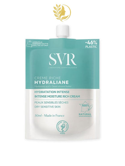 SVR HYDRALIANE CRÈME RICHE HYDRATATION INTENSE, PEAUX SÈCHES À TRÈS SÈCHES - 50 ML -