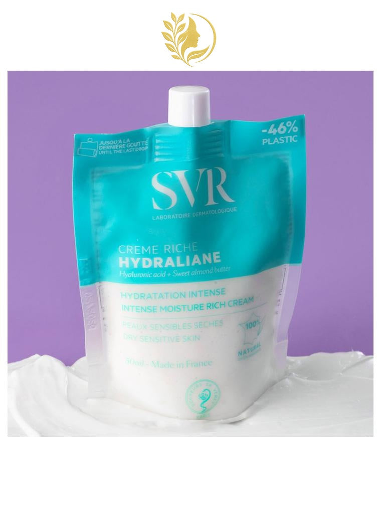 SVR HYDRALIANE CRÈME RICHE HYDRATATION INTENSE, PEAUX SÈCHES À TRÈS SÈCHES - 50 ML -