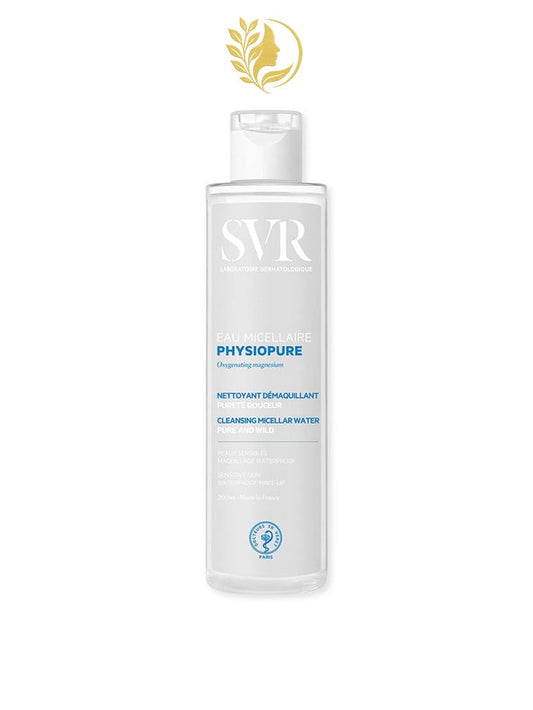 SVR PHYSIOPURE EAU MICELLAIRE EAU NETTOYANTE DÉMAQUILLANTE PURETÉ DOUCEUR - 200 ML -