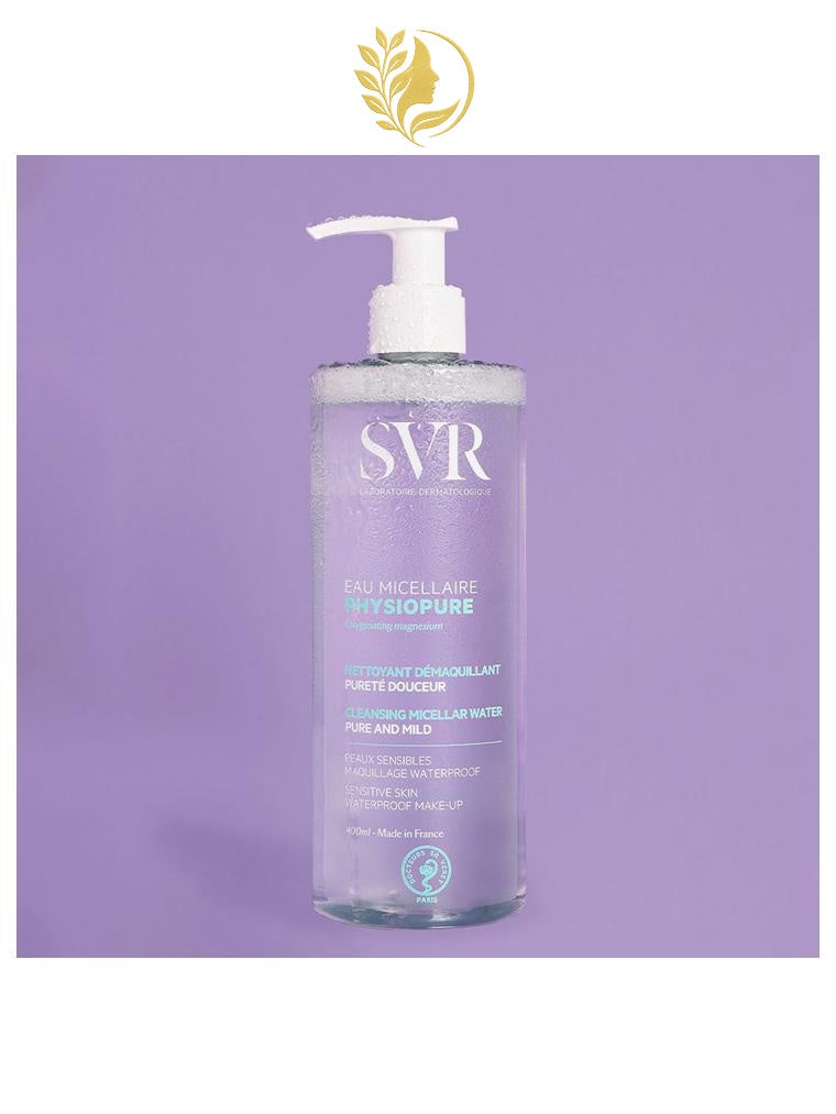 SVR PHYSIOPURE EAU MICELLAIRE EAU NETTOYANTE DÉMAQUILLANTE PURETÉ DOUCEUR - 200 ML -