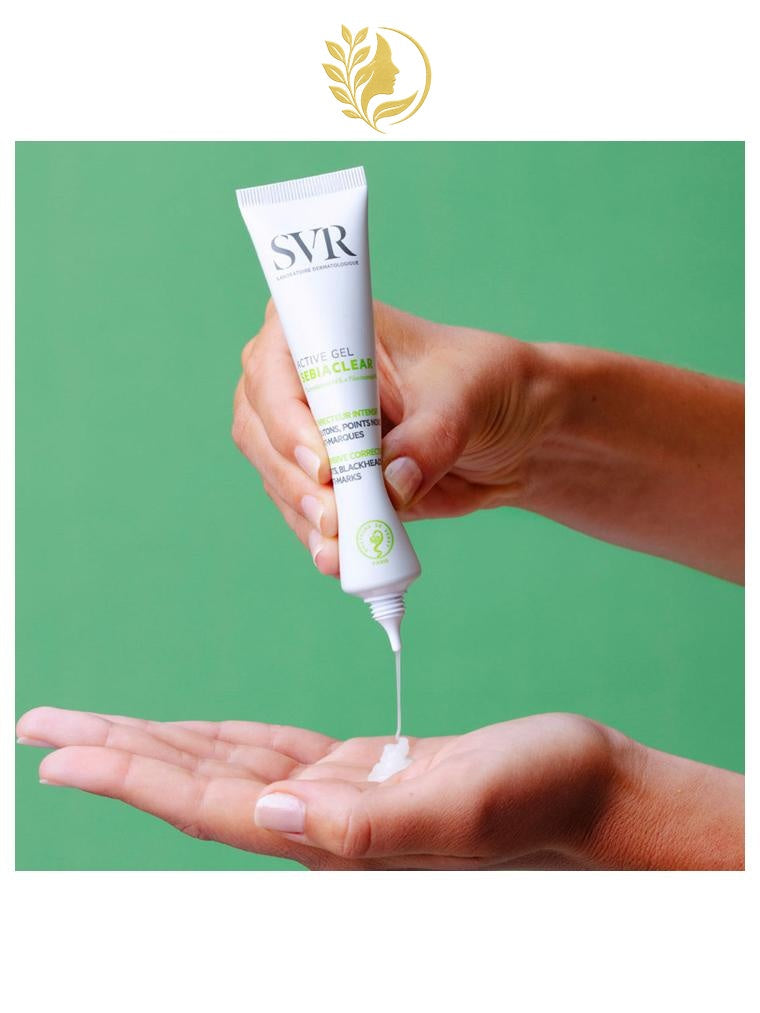 SVR SEBIACLEAR ACTIVE GEL NOUVELLE FORMULE CORRECTEUR INTENSIF BOUTONS, POINTS NOIRS, ANTI-MARQUES - 40 ML -