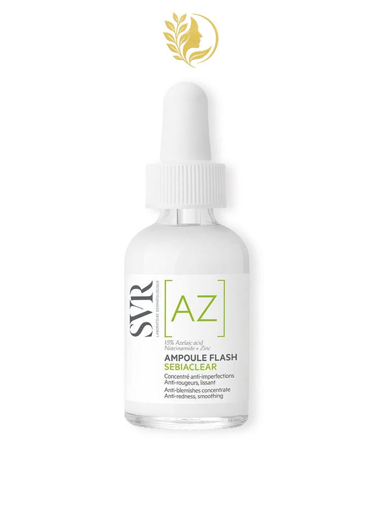 SVR SEBIACLEAR AMPOULE FLASH CONCENTRÉ ANTI-IMPERFECTIONS, ANTI-ROUGEURS, LISSANT - 30 ML -