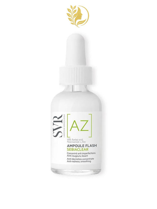 SVR SEBIACLEAR AMPOULE FLASH CONCENTRÉ ANTI-IMPERFECTIONS, ANTI-ROUGEURS, LISSANT - 30 ML -
