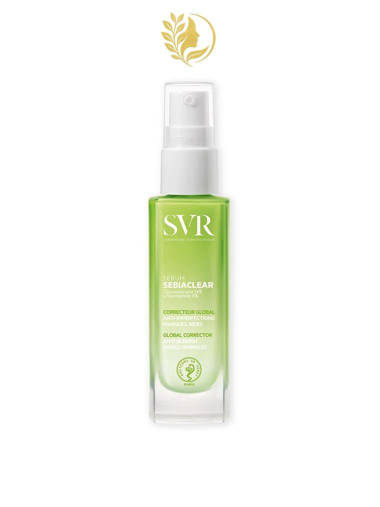 SVR SEBIACLEAR SÉRUM CORRECTEUR GLOBAL ANTI-IMPERFECTIONS, MARQUES, RIDES - 30 ML -