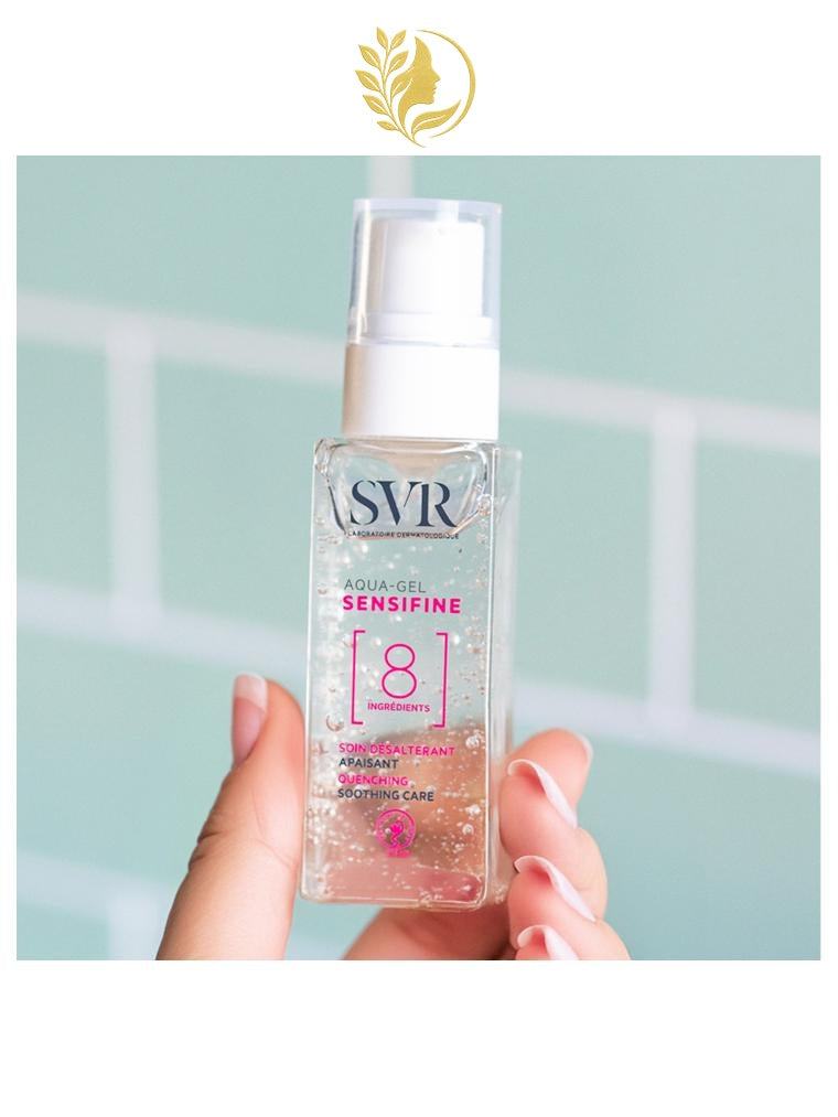 SVR SENSIFINE AQUA-GEL  SOIN DÉSALTÉRANT APAISANT - 40 ML -