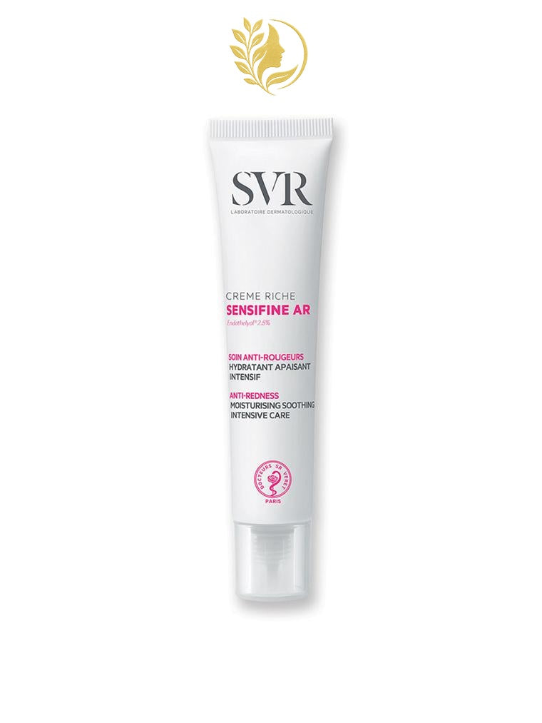 SVR SENSIFINE AR CRÈME RICHE SOIN INTENSIF HYDRATANT APAISANT ANTI-ROUGEURS - 40 ML -