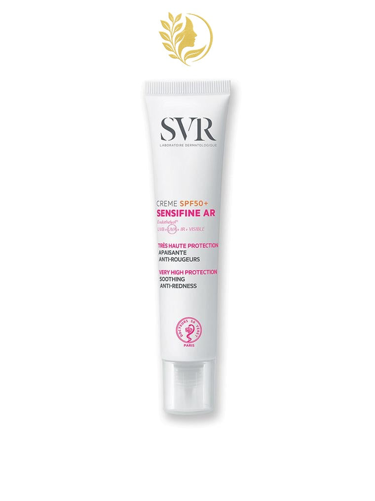 SVR SENSIFINE AR CRÈME SPF50+ TRÈS HAUTE PROTECTION APAISANTE ANTI-ROUGEURS