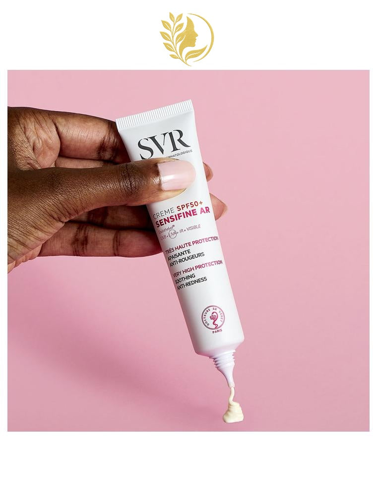 SVR SENSIFINE AR CRÈME SPF50+ TRÈS HAUTE PROTECTION APAISANTE ANTI-ROUGEURS