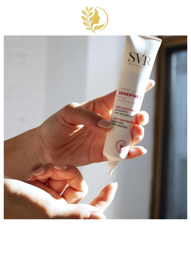 SVR SENSIFINE AR CRÈME SPF50+ TRÈS HAUTE PROTECTION APAISANTE ANTI-ROUGEURS