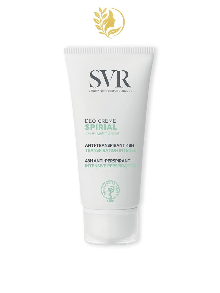 SVR SPIRIAL CRÈME DÉODORANT ANTI-TRANSPIRANT INTENSE 48H - 50 ML -