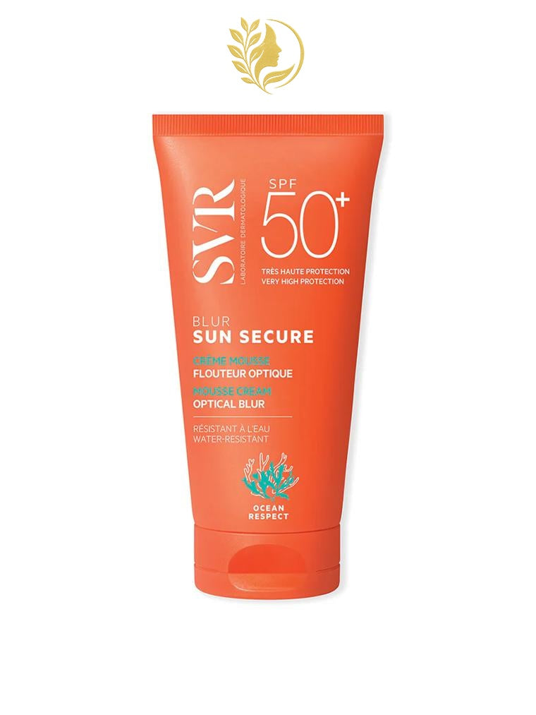 SVR SUN SECURE BLUR SPF50 CRÈME MOUSSE FLOUTEUR OPTIQUE SPF50 - 50 ML -