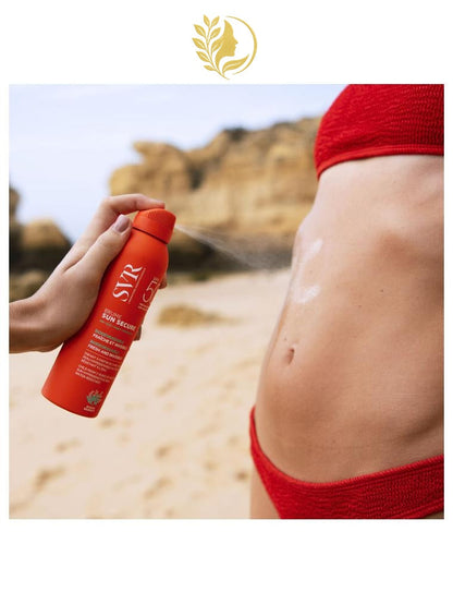 SVR SUN SECURE BRUME BIODÉGRADABLE FRAÎCHE ET INVISIBLE SPF50 - 200 ML -