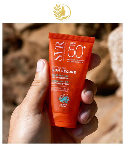 SVR SUN SECURE EXTRÊME SPF50+ GEL ULTRA MAT MULTI-RÉSISTANT SPF50+ - 50 ML -