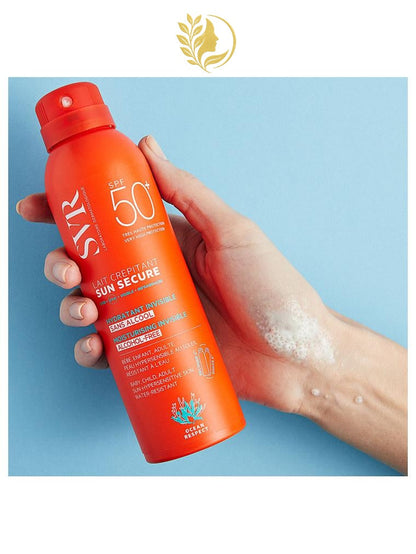 SVR SUN SECURE LAIT CRÉPITANT SPF50+ LAIT BIODÉGRADABLE HYDRATANT SPF50+ - 200 ML -