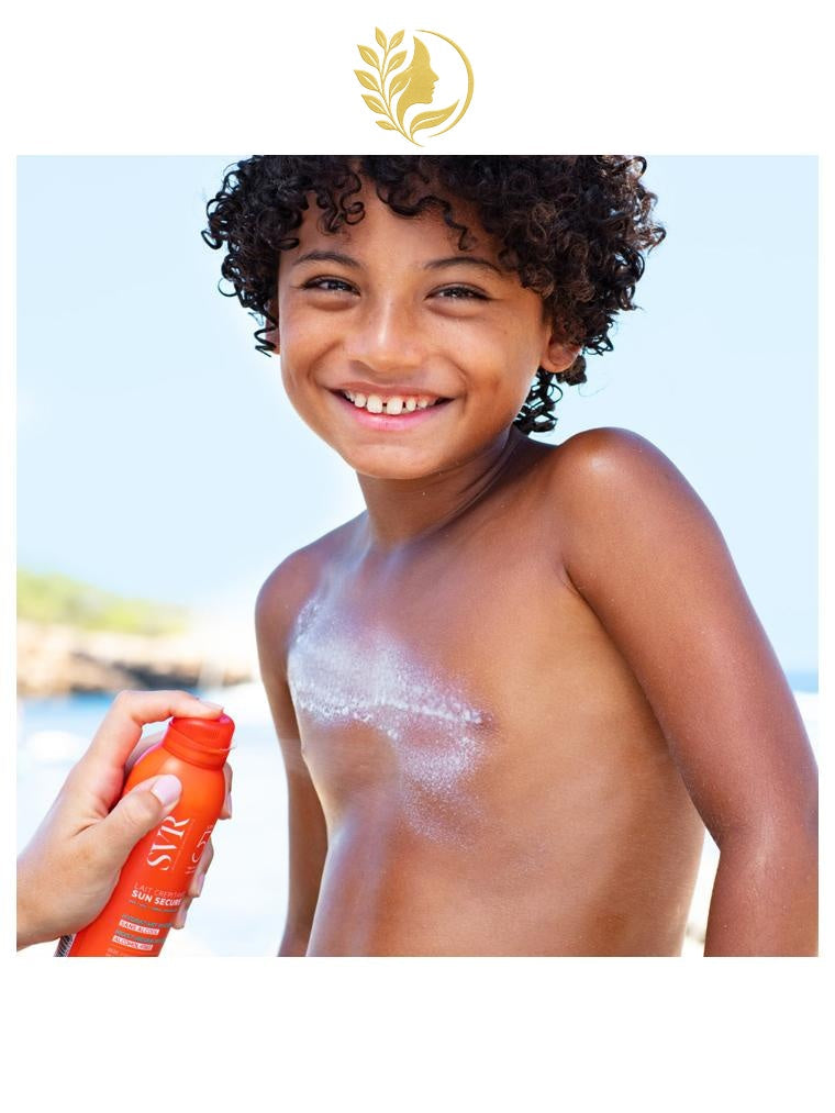 SVR SUN SECURE LAIT CRÉPITANT SPF50+ LAIT BIODÉGRADABLE HYDRATANT SPF50+ - 200 ML -