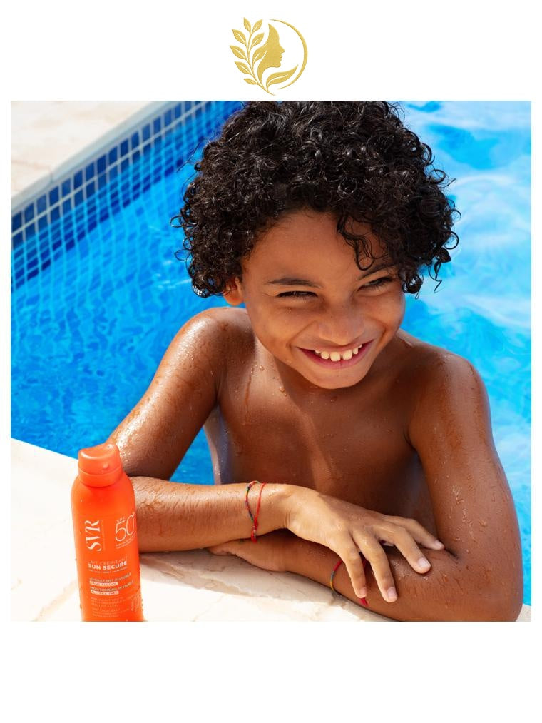 SVR SUN SECURE LAIT CRÉPITANT SPF50+ LAIT BIODÉGRADABLE HYDRATANT SPF50+ - 200 ML -