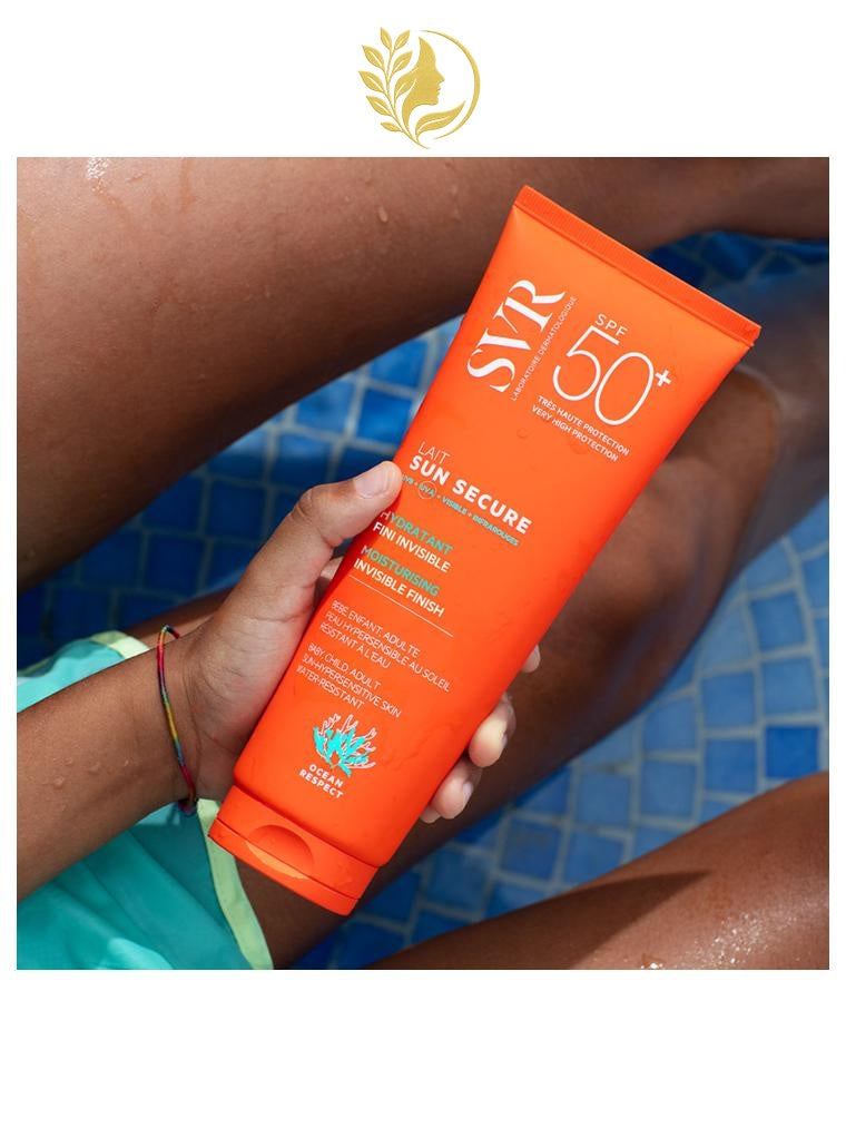 SVR SUN SECURE LAIT SPF50+ LAIT BIODÉGRADABLE HYDRATANT SPF50+ - 100 & 250 ML -