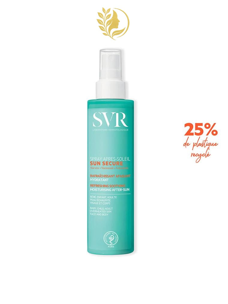 SVR SUN SECURE SPRAY APRÈS-SOLEIL SPRAY APRÈS-SOLEIL RAFRAÎCHISSANT APAISANT HYDRATANT - 200 ML -