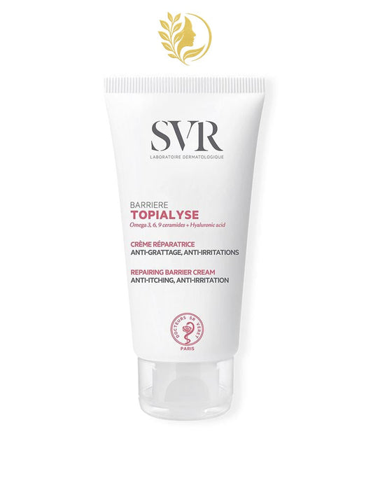 SVR TOPIALYSE BARRIÈRE - CRÈME RÉPARATRICE ANTI-GRATTAGE, ANTI-IRRITATIONS - 50 ML -