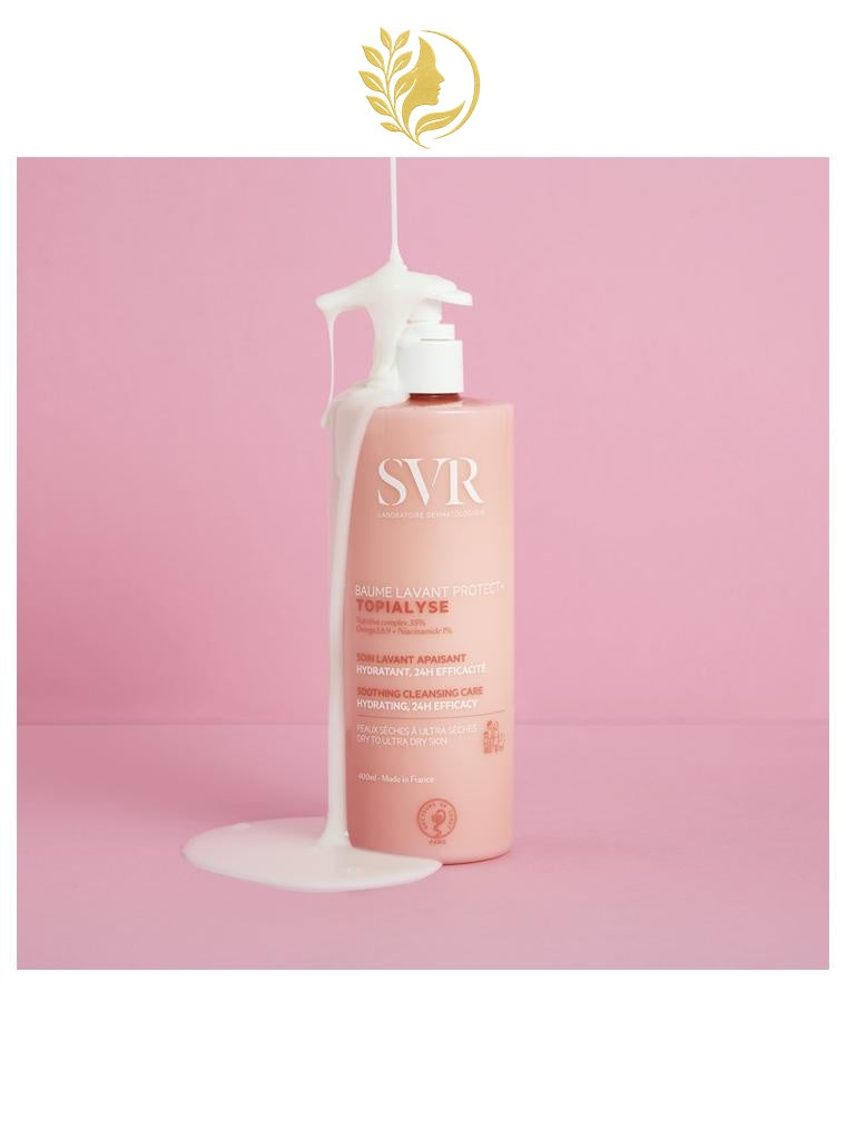 SVR TOPIALYSE BAUME LAVANT - SOIN LAVANT APAISANT SÉCHERESSE ET GRATTAGE SÉVÈRES - PEAUX TRÈS SÈCHES À ATOPIQUES - 200 ML -