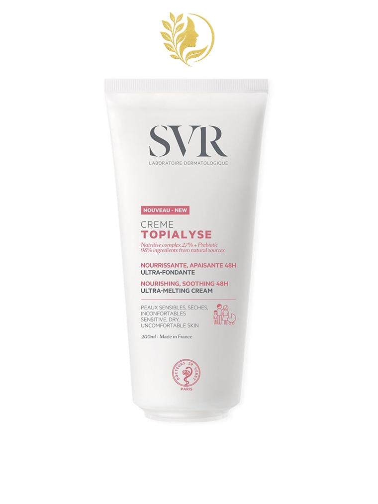 SVR TOPIALYSE CRÈME - SOIN NOURRISSANT ANTI-DESSÈCHEMENT - 200 ML -