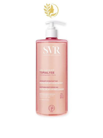 SVR TOPIALYSE GEL LAVANT - APAISANT HYDRATANT 24H PROTECTEUR ANTI-DESSÈCHEMENT - 200 , 400 ML & 1L -