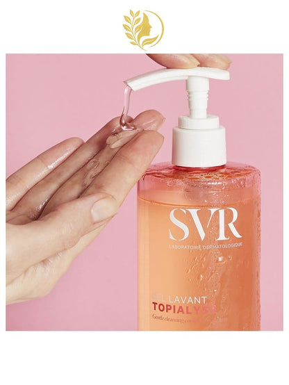 SVR TOPIALYSE GEL LAVANT - APAISANT HYDRATANT 24H PROTECTEUR ANTI-DESSÈCHEMENT - 200 , 400 ML & 1L -