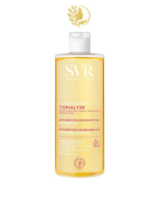 SVR TOPIALYSE HUILE LAVANTE - ANTI-IRRITATION RELIPIDANTE 24H ANTI-GRATTAGE - 200 & 400 ML -