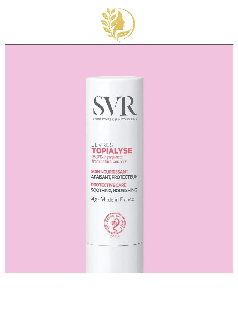SVR TOPIALYSE STICK LÈVRES - SOIN NOURRISSANT RÉPARATEUR - 4 GR -