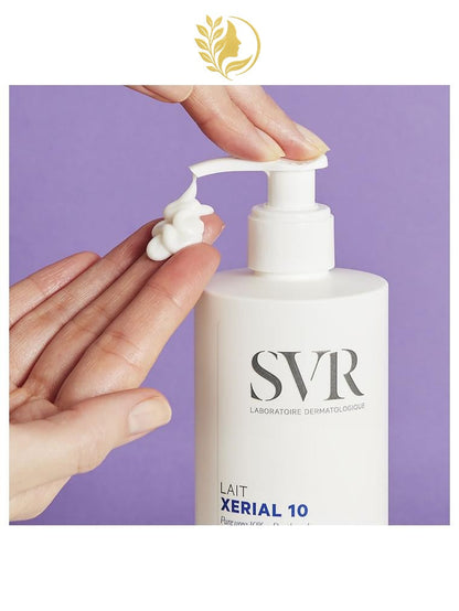 SVR XERIAL 10 LAIT CORPS HYDRATANT 24H LISSANT ANTI-SQUAMES CONFORT INTENSE - 200 ML -